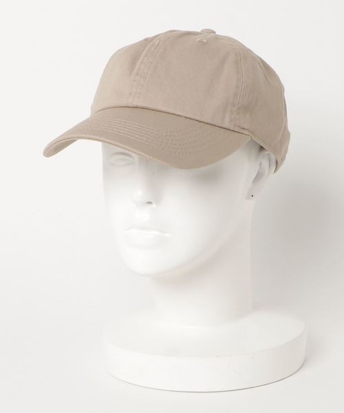 WEGO(ウィゴー)の「WEGO/無地ローキャップ(キャップ・メンズ・ブラック/ベージュ/ダークインディゴブルー/ダークオレンジ/ダークベージュ/カーキ/ブルー/ライトパープル/パープル/キャメル/ネイビー/ライトピンク/ライトイエロー/レッド/ワイン/ホワイト・FREE)」の22枚目の写真