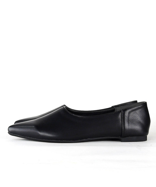 minia（ミニア）の「ポインテッドバブーシュ  [ minia ]（パンプス・レディース・ブラック/ブラウン/パイソン/グレー/シルバー/ホワイト・S/M/L/LL）」の18枚目の写真