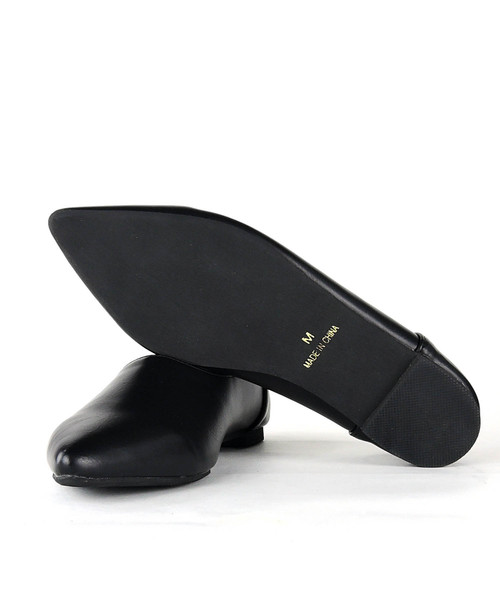 minia（ミニア）の「ポインテッドバブーシュ  [ minia ]（パンプス・レディース・ブラック/ブラウン/パイソン/グレー/シルバー/ホワイト・S/M/L/LL）」の21枚目の写真