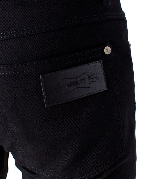 NANO universe（ナノユニバース）の「April77（エイプリル77）/ DOOM BLACK（デニムパンツ・メンズ・ブラック・26/27/28/29/30/31/32/25/24）」の11枚目の写真