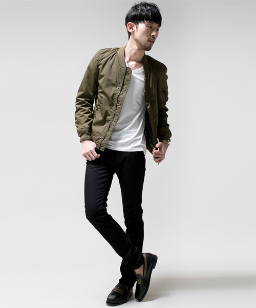 NANO universe（ナノユニバース）の「April77（エイプリル77）/ DOOM BLACK（デニムパンツ・メンズ・ブラック・26/27/28/29/30/31/32/25/24）」の19枚目の写真