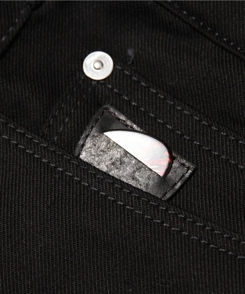 NANO universe（ナノユニバース）の「April77（エイプリル77）/ DOOM BLACK（デニムパンツ・メンズ・ブラック・26/27/28/29/30/31/32/25/24）」の16枚目の写真