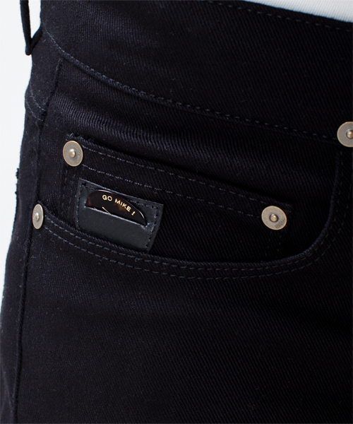 NANO universe（ナノユニバース）の「April77（エイプリル77）/ DOOM BLACK（デニムパンツ・メンズ・ブラック・26/27/28/29/30/31/32/25/24）」の6枚目の写真