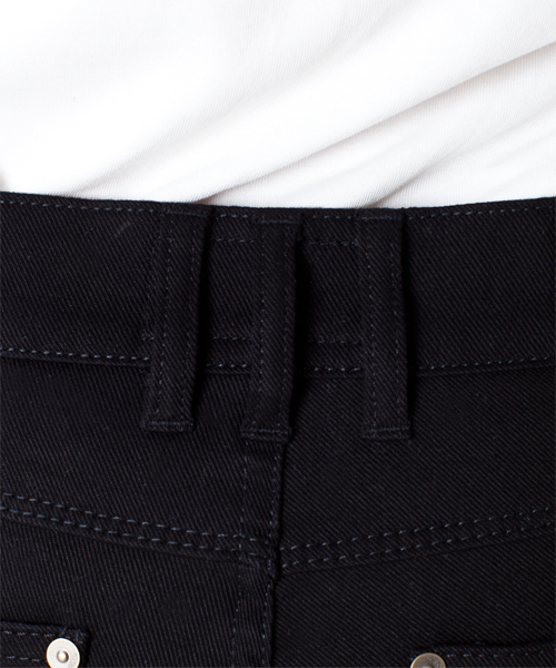 NANO universe（ナノユニバース）の「April77（エイプリル77）/ DOOM BLACK（デニムパンツ・メンズ・ブラック・26/27/28/29/30/31/32/25/24）」の8枚目の写真