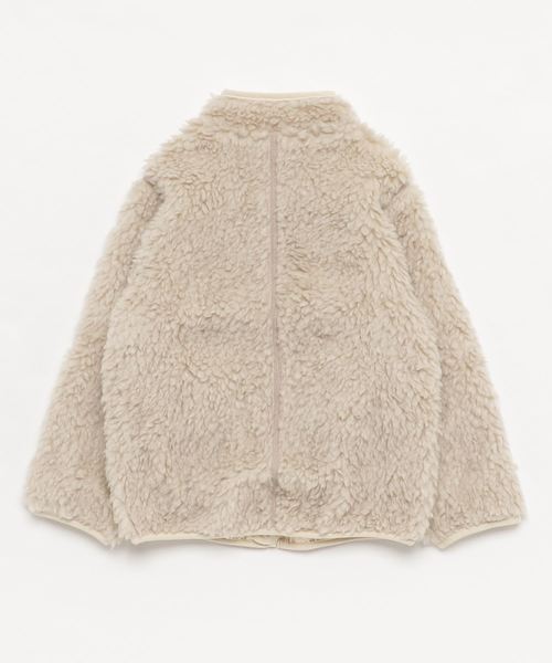 patagonia(パタゴニア)の「patagonia/パタゴニアBaby Retro-X Jacket(ブルゾン・キッズ・ベージュ/ネイビー/ピンク・4/5)」の4枚目の写真