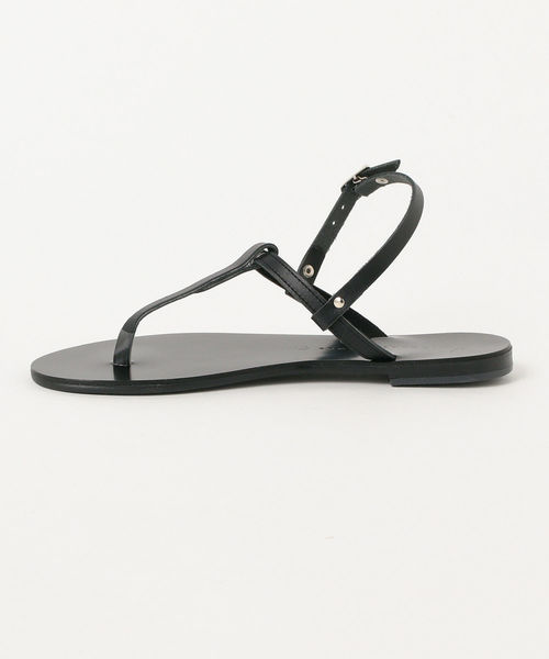 Ray BEAMS（レイビームス）の「NICOLAS LAINAS / フラット トング サンダル（サンダル・レディース・ブラック/ゴールド・38/35/36/37）」の16枚目の写真