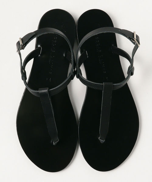 Ray BEAMS（レイビームス）の「NICOLAS LAINAS / フラット トング サンダル（サンダル・レディース・ブラック/ゴールド・38/35/36/37）」の14枚目の写真