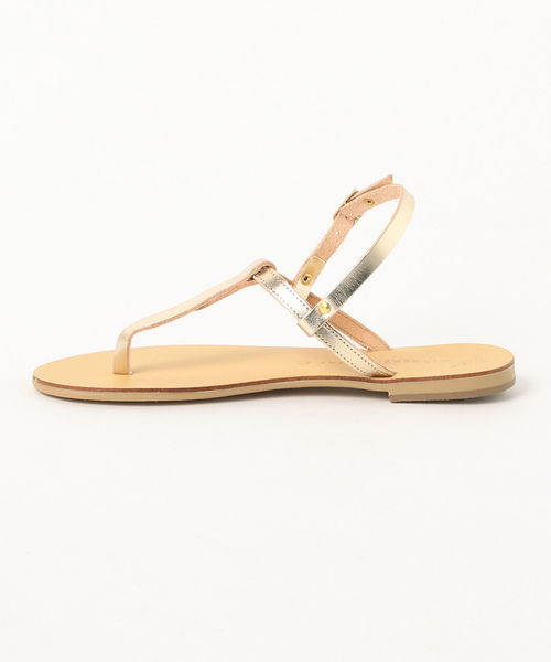 Ray BEAMS（レイビームス）の「NICOLAS LAINAS / フラット トング サンダル（サンダル・レディース・ブラック/ゴールド・38/35/36/37）」の11枚目の写真