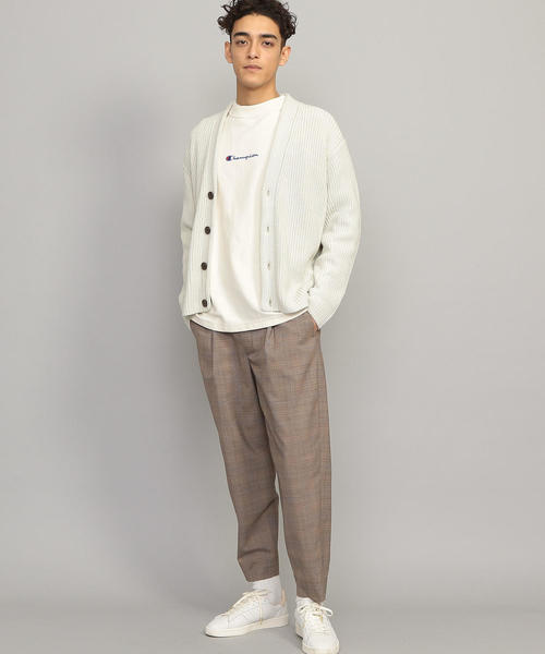 BEAUTY&YOUTH UNITED ARROWS（ビューティーアンドユースユナイテッドアローズ）の「BY TR チェック 1P ルーズパンツ（スラックス・メンズ・ダークブラウン・SMALL/MEDIUM/LARGE/X-LARGE）」の9枚目の写真