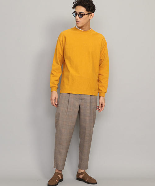 BEAUTY&YOUTH UNITED ARROWS（ビューティーアンドユースユナイテッドアローズ）の「BY TR チェック 1P ルーズパンツ（スラックス・メンズ・ダークブラウン・SMALL/MEDIUM/LARGE/X-LARGE）」の10枚目の写真