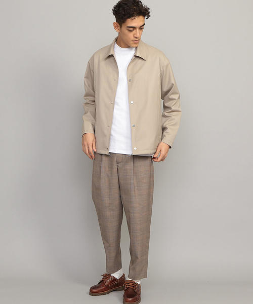 BEAUTY&YOUTH UNITED ARROWS（ビューティーアンドユースユナイテッドアローズ）の「BY TR チェック 1P ルーズパンツ（スラックス・メンズ・ダークブラウン・SMALL/MEDIUM/LARGE/X-LARGE）」の11枚目の写真