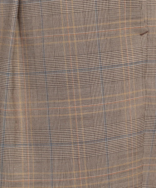 BEAUTY&YOUTH UNITED ARROWS（ビューティーアンドユースユナイテッドアローズ）の「BY TR チェック 1P ルーズパンツ（スラックス・メンズ・ダークブラウン・SMALL/MEDIUM/LARGE/X-LARGE）」の7枚目の写真