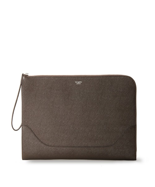 PELLE MORBIDA（ペッレモルビダ）の「CAPITANO（キャピターノ）クラッチバッグ（LARGE）（クラッチバッグ・メンズ・ダークブラウン/ベージュ/ブラック/ネイビー/ブルー・FREE）」の3枚目の写真