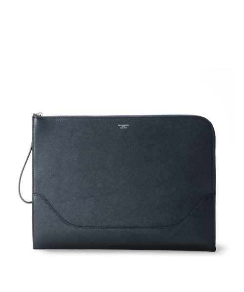 PELLE MORBIDA（ペッレモルビダ）の「CAPITANO（キャピターノ）クラッチバッグ（LARGE）（クラッチバッグ・メンズ・ダークブラウン/ベージュ/ブラック/ネイビー/ブルー・FREE）」の5枚目の写真