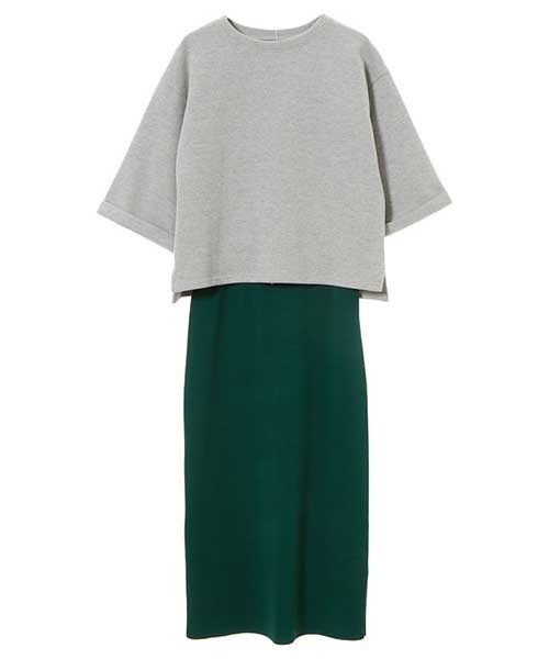 fifth(フィフス)の「カラースカートセットアップ(セットアップ・レディース・イエロー/オレンジ/ネイビー/グリーン・MEDIUM)」の5枚目の写真