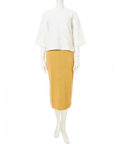 fifth(フィフス)の「カラースカートセットアップ(セットアップ・レディース・イエロー/オレンジ/ネイビー/グリーン・MEDIUM)」の13枚目の写真