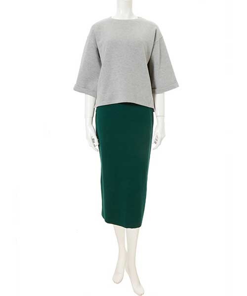 fifth(フィフス)の「カラースカートセットアップ(セットアップ・レディース・イエロー/オレンジ/ネイビー/グリーン・MEDIUM)」の18枚目の写真