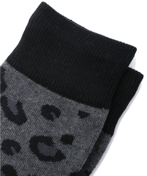 Kastane（カスタネ）の「レオパードソックス（ソックス/靴下・レディース・ブルー/ブラック・FREE）」の3枚目の写真