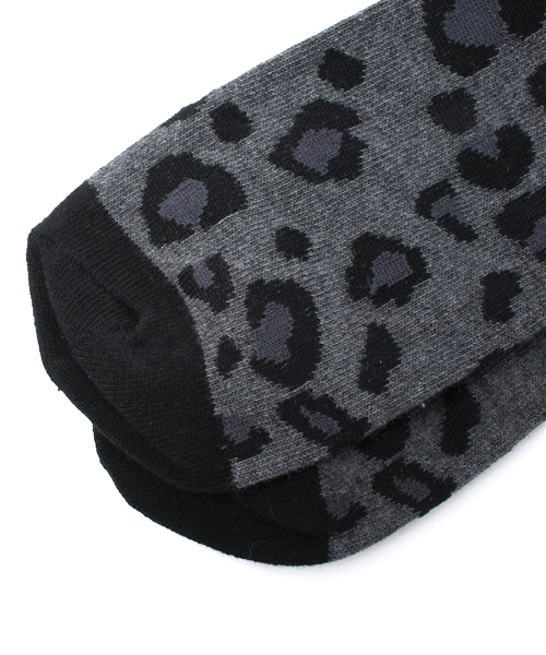 Kastane（カスタネ）の「レオパードソックス（ソックス/靴下・レディース・ブルー/ブラック・FREE）」の4枚目の写真