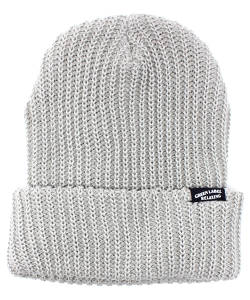 green label relaxing（グリーンレーベルリラクシング）の「GLR コットンニットワッチ（ハンチング/ベレー帽・キッズ・グレー/ピンク/ライム/コバルトブルー・フリー）」の2枚目の写真