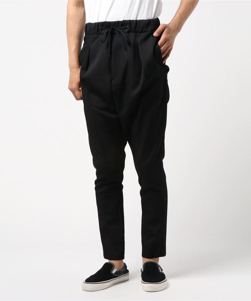 ato（アトウ）の「【ato】ウールツイツパンツ（その他パンツ・メンズ・ブラック/ダークグレー・46/44）」の2枚目の写真