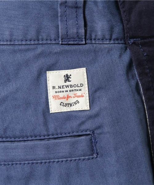 R.NEWBOLD（アールニューボールド）の「OLD&NEW/PATCHWORK CHINO TR/145000（その他パンツ・メンズ・ベージュ系その他/ブルー・LARGE/X-LARGE/MEDIUM/SMALL）」の15枚目の写真