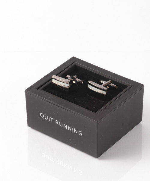 Quit Running（クイトランニング）の「英国ブランド ジュエリー ドレスカフス（カフリンクス・メンズ・ブラック×ホワイト/ホワイト/ホワイト系その他/ブルー/パープル/シルバー系その他2/ブラック系その他2/クリアブラック/ブラック系その他・FREE）」の11枚目の写真