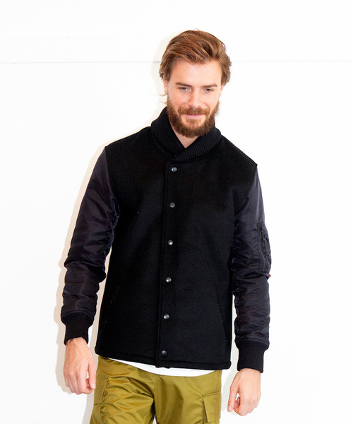 VIRGOwearworks（ヴァルゴウェアワークス）の「FORCE VARSITY JKT 