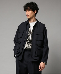 LA BOUCLE(R) ラグランスリーブシャツブルゾン