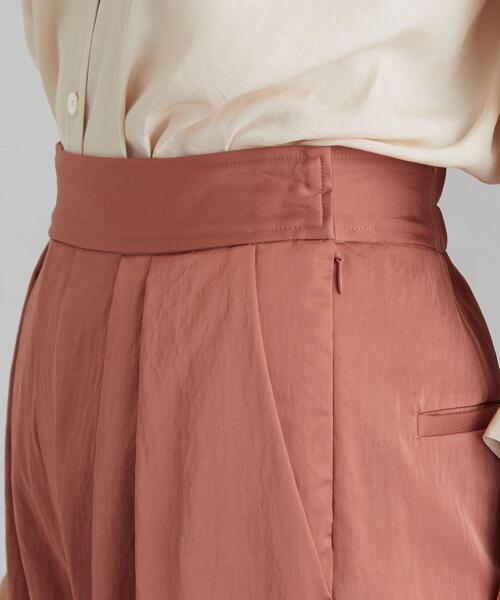 green label relaxing（グリーンレーベルリラクシング）の「FM サテン バレル パンツ（その他パンツ・レディース・パープル/ベージュ/オレンジ・36/38）」の13枚目の写真