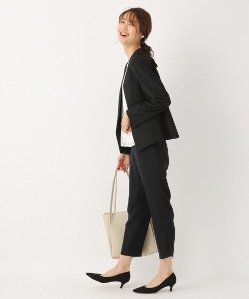 GLOBAL WORK（グローバルワーク）の「総レースブラウス/858238（シャツ/ブラウス・レディース・アイボリー/ネイビー・MEDIUM/LARGE）」の10枚目の写真