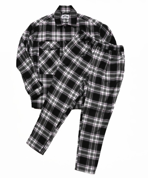 West Climb ウエスト クライム の West Climb チェックシャツ パンツ セットアップ シャツ ブラウス Wear