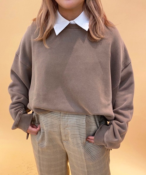 SPINNS（スピンズ）の「重ねるだけで“ちゃんと見え”コットンつけ襟（付け襟・レディース・ホワイト・ONESIZE）」の8枚目の写真