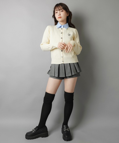 現品のみウインターsale☆ふりふりつけ襟スタイ&カボチャパンツ&お好みリボン 現品のみウインターsale☆ふりふりつけ襟スタイ&カボチャパンツ&お好み