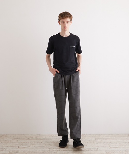 VIBGYOR（ヴィブジョー）の「【VIBGYOR BY AS】チェックトラウザーズ(RE)（スラックス・メンズ・ブラック/ブラウン/グレー・MEDIUM/LARGE/X-LARGE）」の2枚目の写真