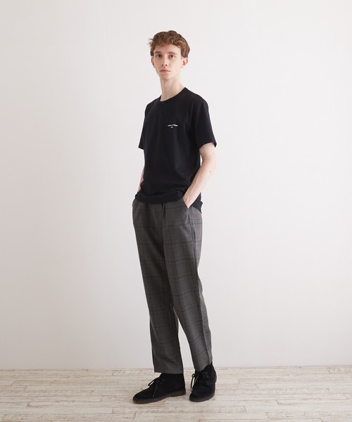 VIBGYOR（ヴィブジョー）の「【VIBGYOR BY AS】チェックトラウザーズ(RE)（スラックス・メンズ・ブラック/ブラウン/グレー・MEDIUM/LARGE/X-LARGE）」の7枚目の写真