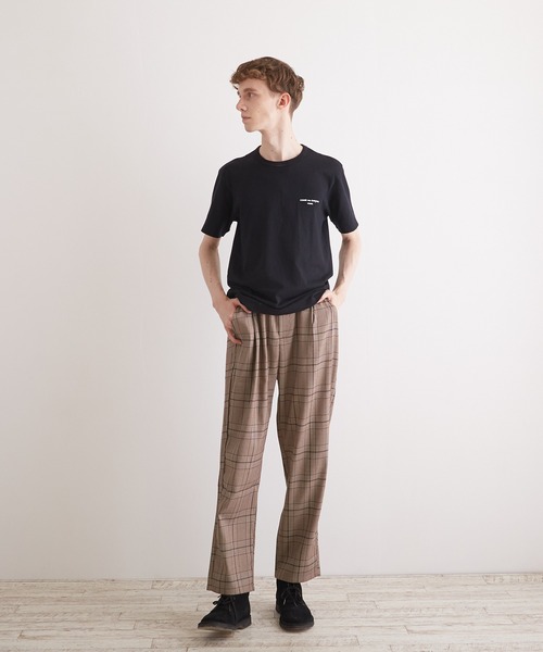VIBGYOR（ヴィブジョー）の「【VIBGYOR BY AS】チェックトラウザーズ(RE)（スラックス・メンズ・ブラック/ブラウン/グレー・MEDIUM/LARGE/X-LARGE）」の11枚目の写真