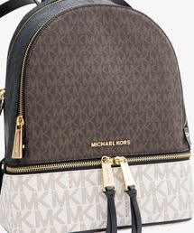 マイケルコース RHEA ZIP バックパック ミディアム - MKシグネチャー 公式アウトレット】RHEA ジップ バックパック ミディアム - MK