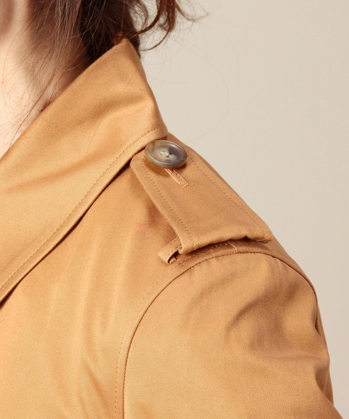 BEAUTY&YOUTH UNITED ARROWS（ビューティーアンドユースユナイテッドアローズ）の「BY ロングトレンチライナーコート ◆（トレンチコート・レディース・ベージュ/ブラウン・MEDIUM/SMALL）」の10枚目の写真