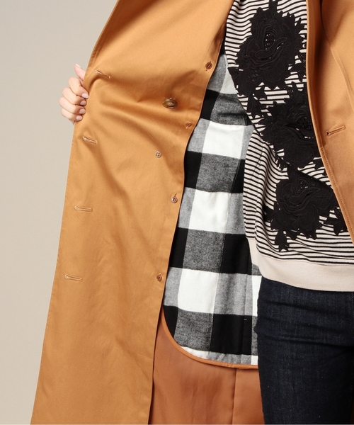 BEAUTY&YOUTH UNITED ARROWS（ビューティーアンドユースユナイテッドアローズ）の「BY ロングトレンチライナーコート ◆（トレンチコート・レディース・ベージュ/ブラウン・MEDIUM/SMALL）」の13枚目の写真