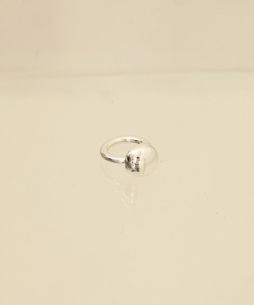 TODAYFUL（トゥデイフル）の「ボリュームボールリング（リング・レディース・シルバー・#11/#13）」の3枚目の写真