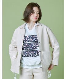 Synthetic leather jacket