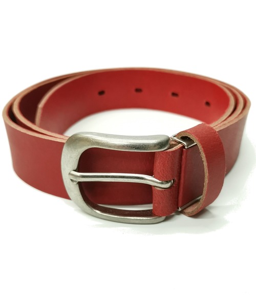 ADMIX/ATELIER SAB MEN（アドミックスアトリエサブメン）の「日本製 本革 カラー ベルト  made in japan 国産（ベルト・メンズ・ブルー/グリーン/レッド/ブラウン/グレー/マスタード/キャメル/ブラック・FREE）」の2枚目の写真