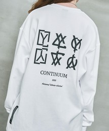 OY | 『OY/オーワイ』CRACK TRIPLE LOGO SLEEVE T/クラック トリプル ロゴ スリーブ T(Tシャツ/カットソー)