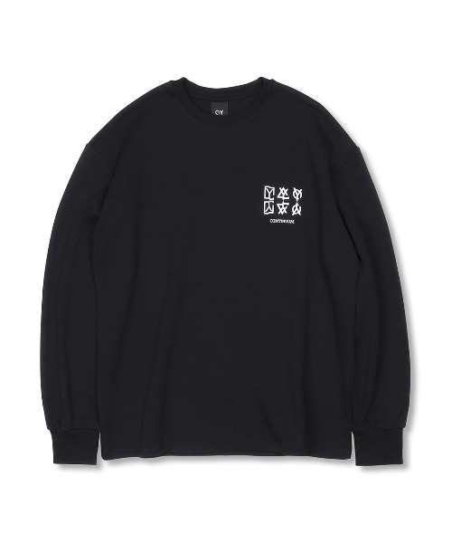 OY(オーワイ)の「『OY/オーワイ』CRACK TRIPLE LOGO SLEEVE T/クラック トリプル ロゴ スリーブ T(Tシャツ/カットソー・メンズ・ホワイト/ブラック・FREE)」の15枚目の写真