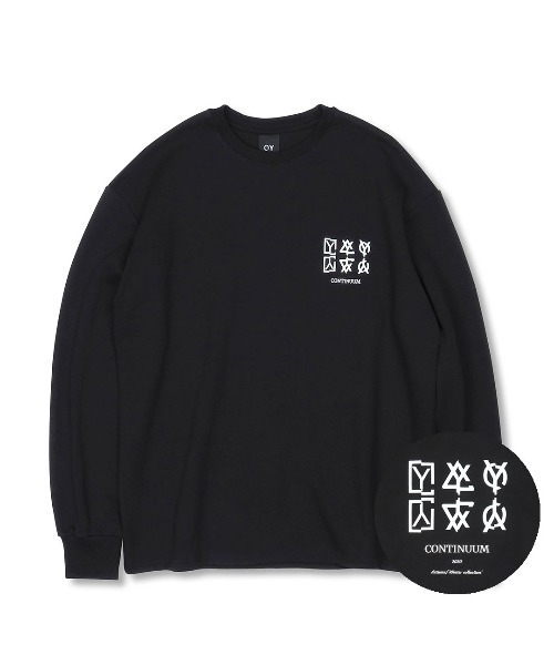 OY(オーワイ)の「『OY/オーワイ』CRACK TRIPLE LOGO SLEEVE T/クラック トリプル ロゴ スリーブ T(Tシャツ/カットソー・メンズ・ホワイト/ブラック・FREE)」の11枚目の写真