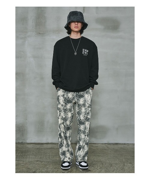 OY(オーワイ)の「『OY/オーワイ』CRACK TRIPLE LOGO SLEEVE T/クラック トリプル ロゴ スリーブ T(Tシャツ/カットソー・メンズ・ホワイト/ブラック・FREE)」の9枚目の写真