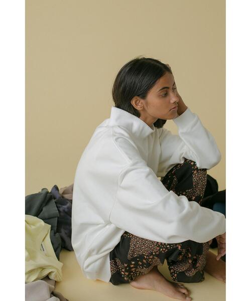 MONKEY TIME（モンキータイム）の「＜monkey time＞ FRCH/TRY HI NECK/ハイネックスウェット（スウェット・メンズ・ブラック/ホワイト/コバルトブルー・XL/L/S/M）」の20枚目の写真