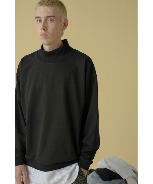 MONKEY TIME（モンキータイム）の「＜monkey time＞ FRCH/TRY HI NECK/ハイネックスウェット（スウェット・メンズ・ブラック/ホワイト/コバルトブルー・XL/L/S/M）」の17枚目の写真