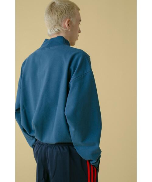 MONKEY TIME（モンキータイム）の「＜monkey time＞ FRCH/TRY HI NECK/ハイネックスウェット（スウェット・メンズ・ブラック/ホワイト/コバルトブルー・XL/L/S/M）」の13枚目の写真